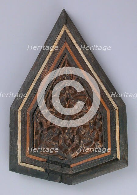 Panel from a Minbar, Egypt, 13th-14th century. Creator: Unknown.