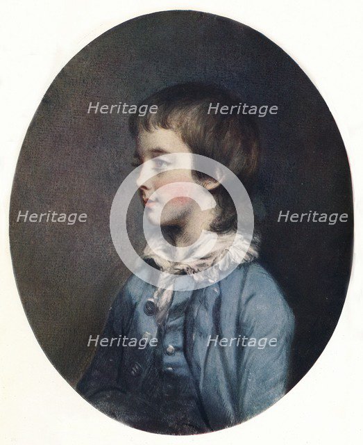 'Portrait of Master Bernard Astley', late 18th century, (1912). Artist: Daniel Gardner.