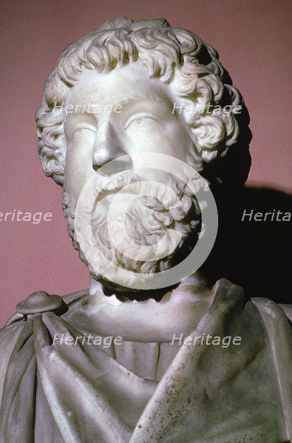 Bust of Marcus Aurelius. Artist: Unknown