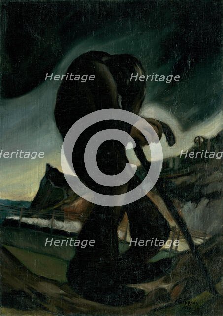 Wandering Jew (Ahasver), 1927. Creator: Palugyay; Zoltan (1898-1935).