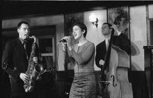 Stacey Kent, Jim Tomlinson, Watermill Jazz Club, Dorking, Surrey, 1 June 2000. Creator: Brian O'Connor.