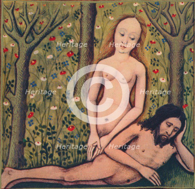 'Eve - Notre Commune Mere', 1403, (1939). Artist: Master of Berry's Cleres Femmes.
