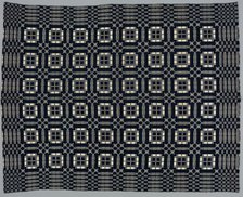 Coverlet, 19th century. Creator: Unknown.