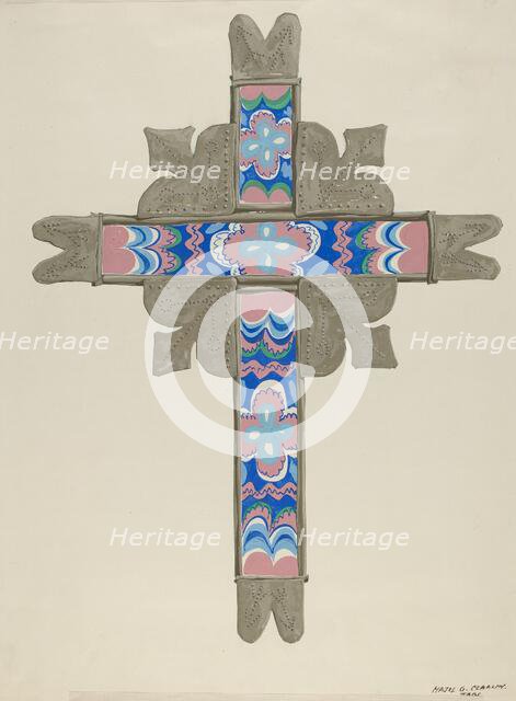 Cross, 1935/1942. Creator: Majel G. Claflin.