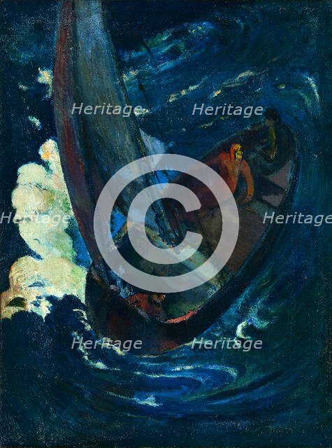 La Barque, 1896. Creator: Gauguin, Paul Eugéne Henri (1848-1903).