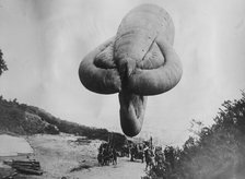 British kite balloon, 2 May 1918. Creator: Bain News Service.