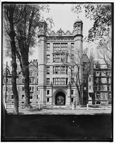 Yale College, Phelps Hall and gateway, c1901. Creator: Unknown.