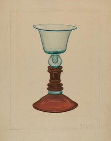 Goblet, c. 1936. Creator: Giacinto Capelli.