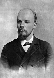 Vladimir Ulyanov (Lenin), Russian Bolshevik revolutionary, St Petersburg, Russia, February 1897. Artist: Unknown