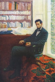 Lincoln's Last Day, Abraham Lincoln (1891-1865), 1907. Artist: Unknown