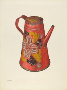 Coffeepot, 1940. Creator: Charles Henning.