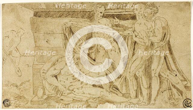 Drunkenness of Noah, n.d. Creator: Unknown.