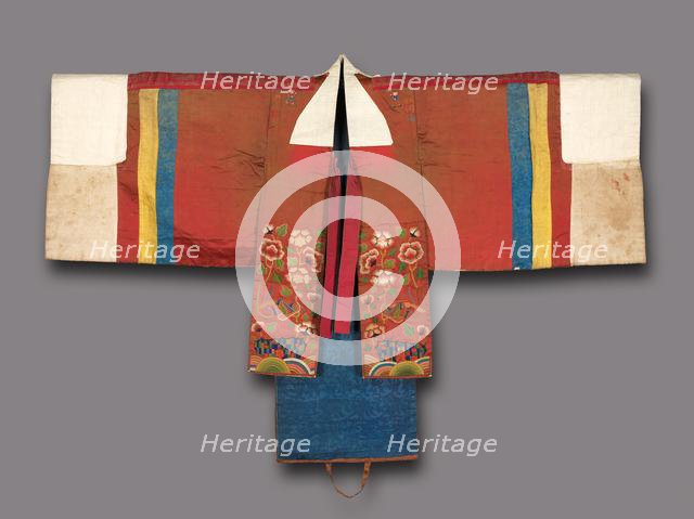 Bride's Robe, 1800s. Creator: Unknown.