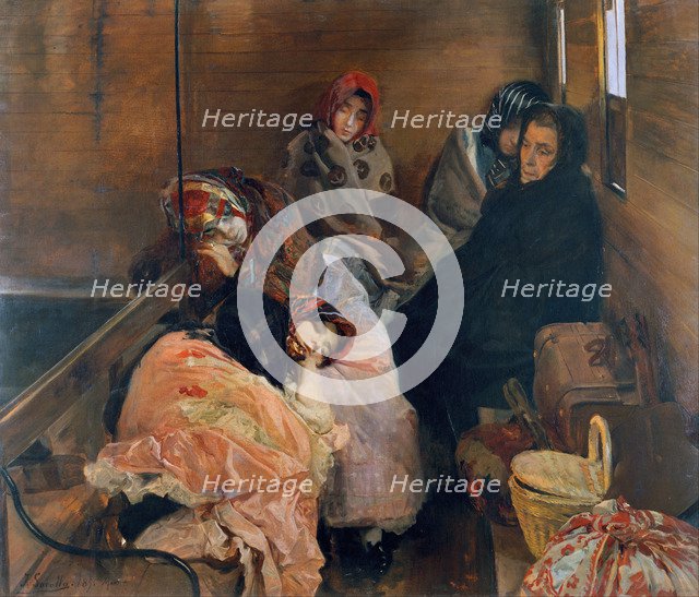 White Slave Trade. Artist: Sorolla y Bastida, Joaquín (1863-1923)
