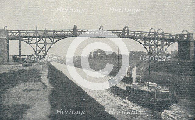'Manchester Ship Canal', 1910. Artist: Valentine & Sons.