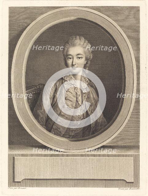 Madame du Barry. Creator: Jacques Firmin Beauvarlet.