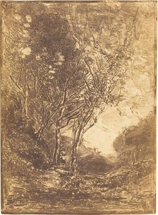 Ambush (L'Embuscade), 1858. Creator: Jean-Baptiste-Camille Corot.