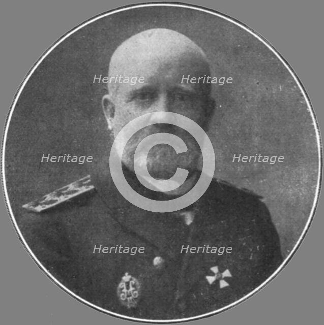 'La Marine Russe en 1914 et 1915; Les chefs de la Marine Russe : Amiral Essen, ancien..., 1915. Creator: Unknown.