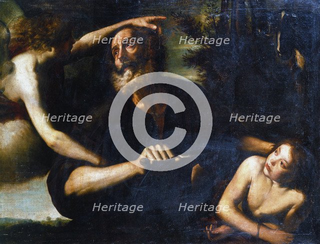 'The Sacrifice of Isaac', early 17th century. Artist: Giuseppe Vermiglio