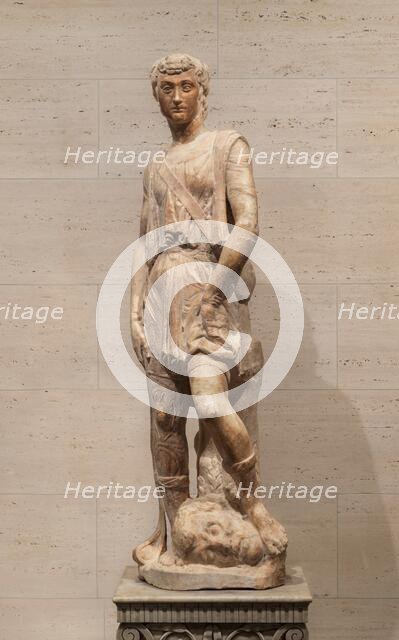 The David of the Casa Martelli, c. 1461/1479. Creators: Antonio Rossellino, Bernardo Rossellino.