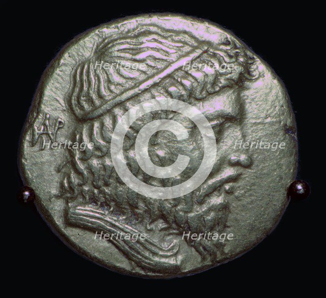 Gold Stater of King Andragoras of Parthia, 3rd century BC. Artist: Unknown