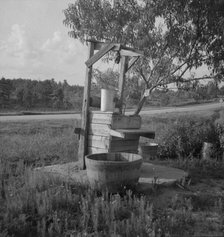 Water supply near Hartwell, Georgia, 1937. Creator: Dorothea Lange.