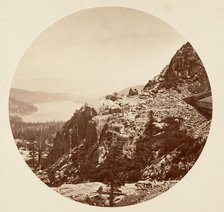 Donner Lake. C. P. R. R, ca. 1878. Creator: Carleton Emmons Watkins.