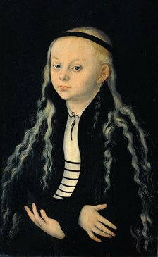 Portrait of Magdalena Luther (1529-1542), c.1540.