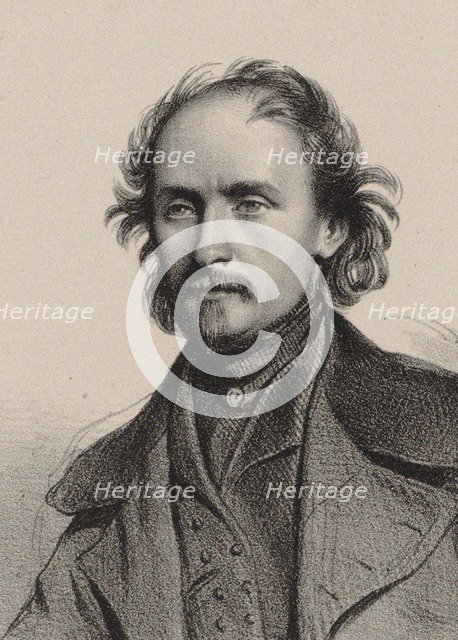 Portrait of the composer Henri Bertini (1798-1876), 1845.