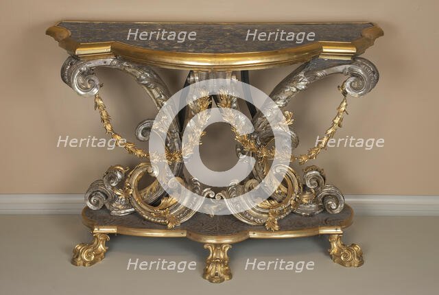 Console Table, Rome, c. 1740. Creator: Unknown.
