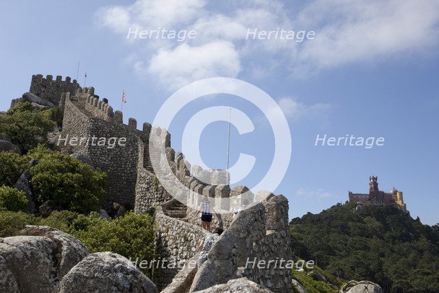 The Castelo dos Mouros, Sintra, Portugal, 2009. Artist: Samuel Magal