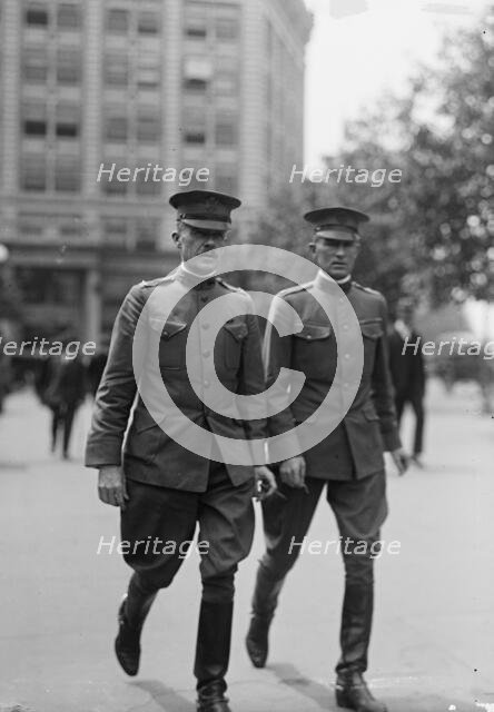 Major General Jesse McIlvaine Carter, U.S.A. - Left, with Mcgibbs, 1918. Creator: Harris & Ewing.