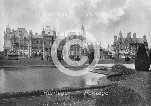 'Eaton Hall', c1896. Artist: Catherall & Pritchard.