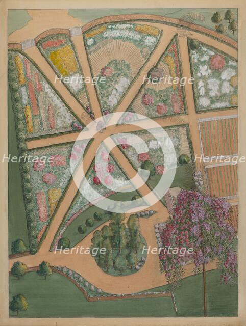 Jumel Estate #5, c. 1936. Creator: Virginia Richards.