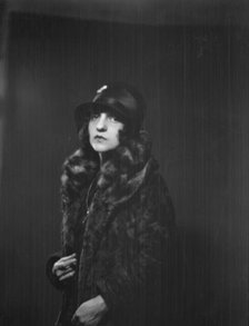 Clark, Miss, portrait photograph, 1928 Creator: Arnold Genthe.