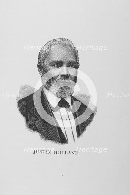 Justin Holland, 1887. Creator: Unknown.