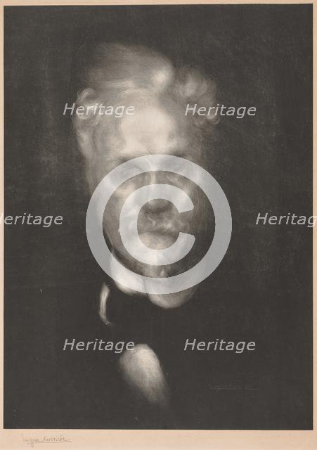 Henri Rochefort, 1896. Creator: Eugène Carrière (French, 1849-1906); Lemercier.