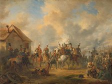 The Battle of Bautersem during the Ten Days’ Campaign, 1833. Creator: Nicolaas Pieneman.