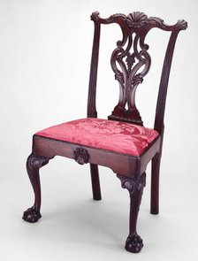 Side Chair, 1750/55. Creator: Unknown.