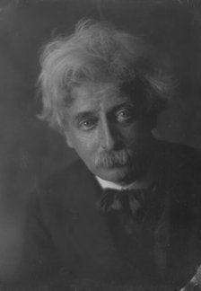 Traubel, Horace, Mr., portrait photograph, 1917 Apr. 28. Creator: Arnold Genthe.
