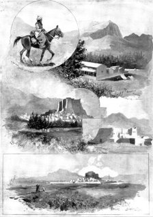 The Baluchistan Disturbance: views of the district of Khelat, 1898. Creators: Unknown, HC Seppings Wright.