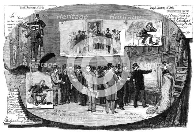 Academy Notes, 1881. Creator: William James Palmer.