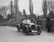 Amilcar Standard Sports at the Ilkley & District Motor Club Trial, Thirsk, Yorkshire, 1930s. Artist: Bill Brunell.