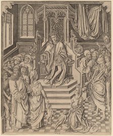 The Judgment of Solomon, c. 1480. Creator: Master FVB.