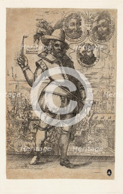 François Ravaillac (1578-1610), the murderer of King Henry IV of France. Creator: Sichem, Christoffel van (1581-1658).