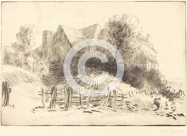 Old Inn (Une ancienne auberge). Creator: Alphonse Legros.