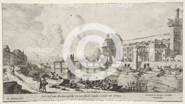 Views of Paris: View of the Louvre and the Tuileries. Creator: Reinier Nooms (Dutch, c. 1623-1667).