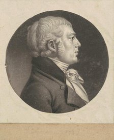 John Moore White, 1798-1803. Creator: Charles Balthazar Julien Févret de Saint-Mémin.