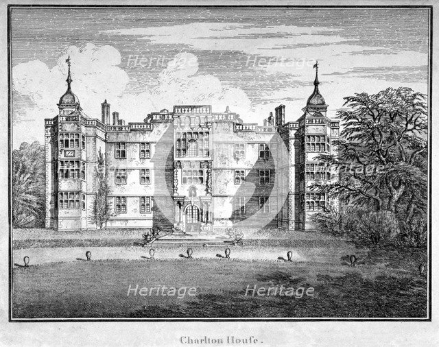 View of Charlton House, Charlton, Greenwich, London, 1796. Artist: Anon