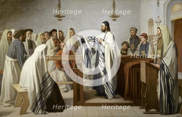 Sermon in an israelite oratory (Sermon dans un oratoire israélite), 1897.
